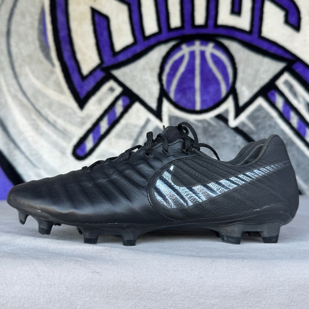 Size 9 - Nike Tiempo Legend 7 Elite FG Men's Soccer Shoes AH7238-001 Black